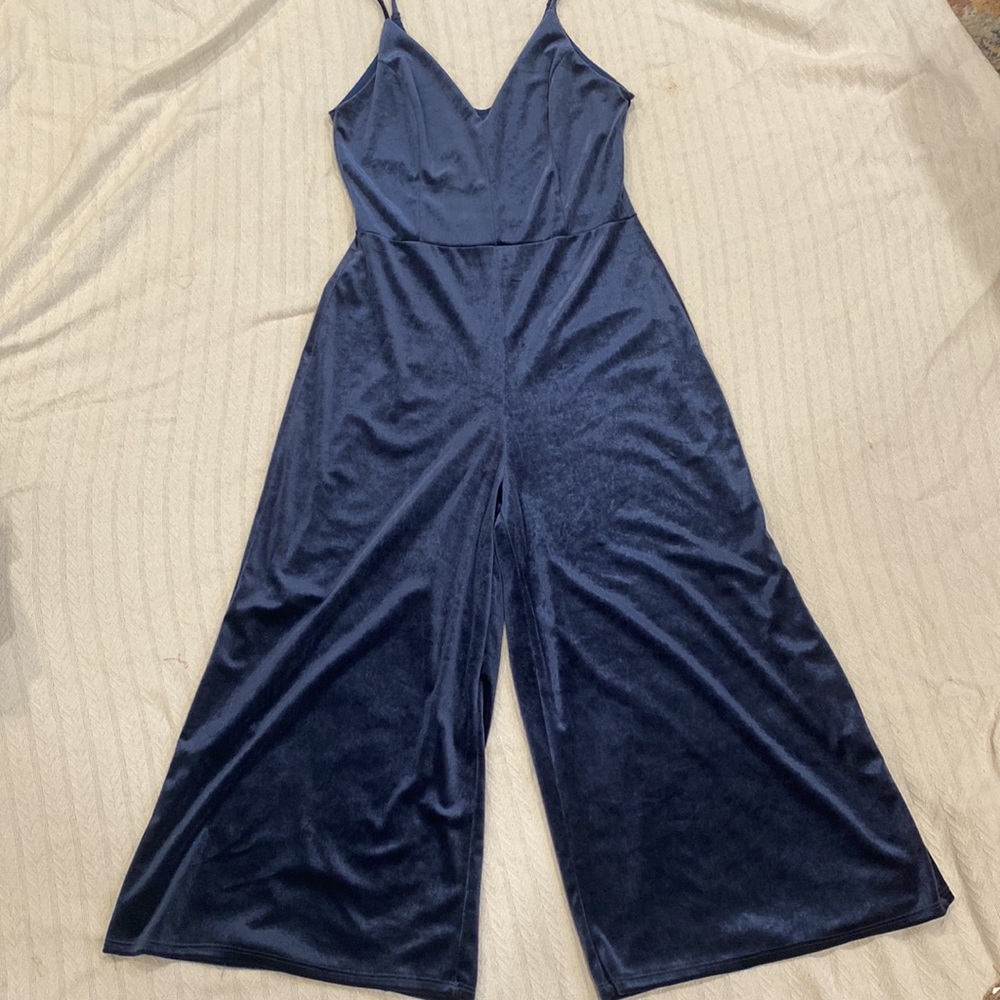 Velvet jumpsuit
